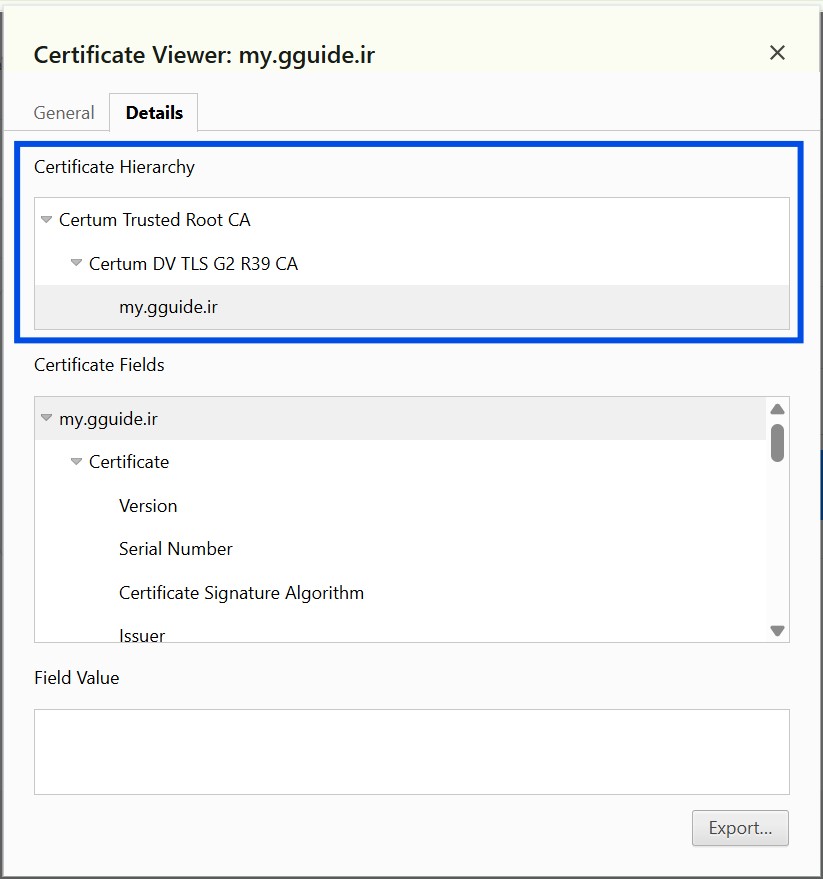 گواهی SSL 4